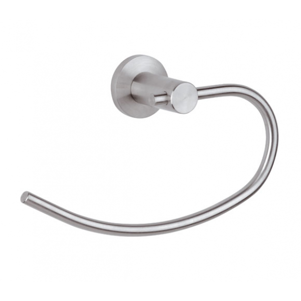 Держатель для полотенец полукольцо нержавеющая сталь REMER MI44INOX