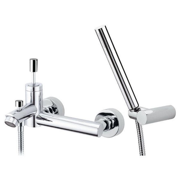 Смеситель для ванны с душем джойстик DANIEL K18610CR