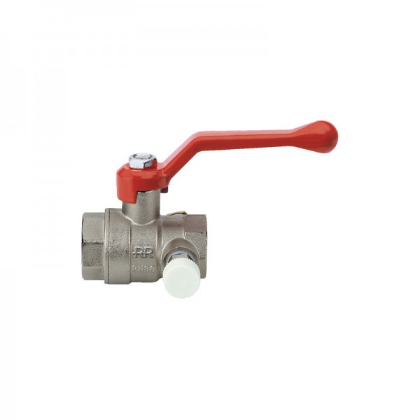 Шаровой кран 3/4" c краном Маевского REMER 374FF34