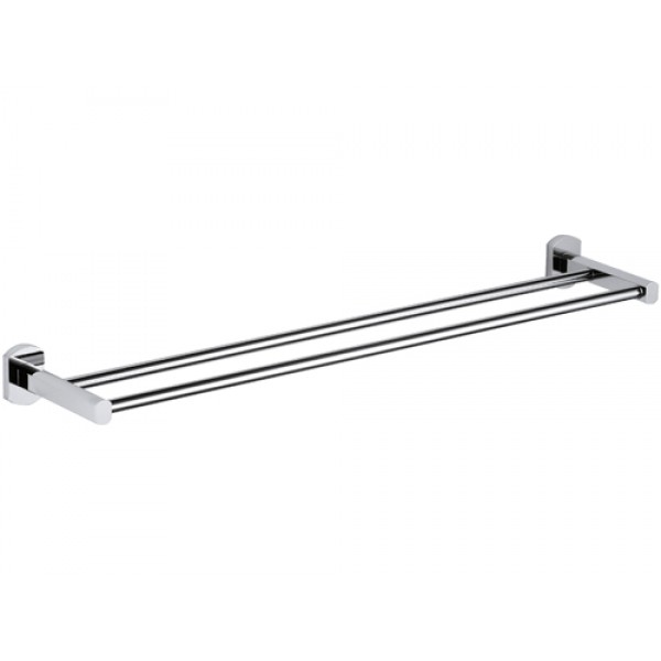 Держатель для полотенец двойной 60 см латунный REMER FR33