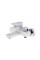 Смеситель для ванной с душевым гарнитуром белый Lidz LDWAW006WHI45398