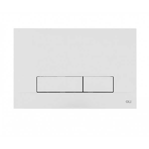 Кнопка установки белая Olipure narrow