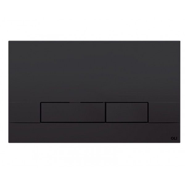 Кнопка установки механическая черная Oli narrow