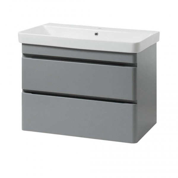 Тумба з умивальником 100 матовий бетон VIVACE ТПБ-2