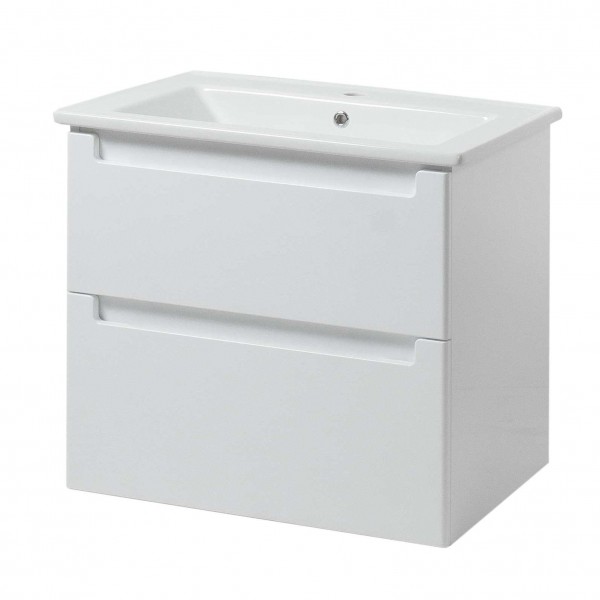 Тумба з умивальником 80см Ельба/Elba ЮВВІС Білий