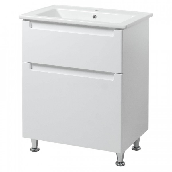Тумба с умывальником 70см Эльба/Elba ЮВВИС Белый