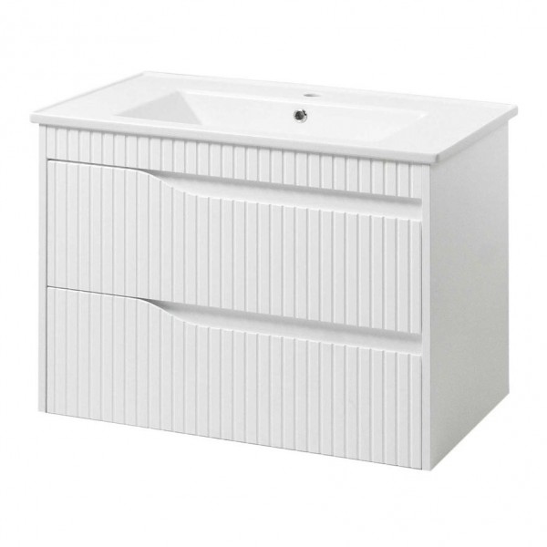 Тумба з умивальником 100см Florence ЮВВІС Білий матовий