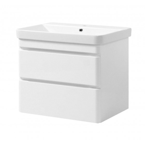 Тумба з умивальником 80см Vivace ЮВВІС Білий матовий