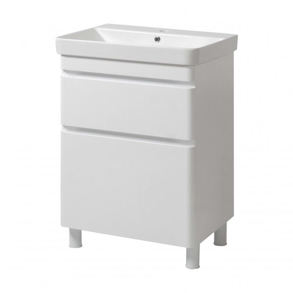 Тумба з умивальником 60см Vivace ЮВВІС Білий матовий