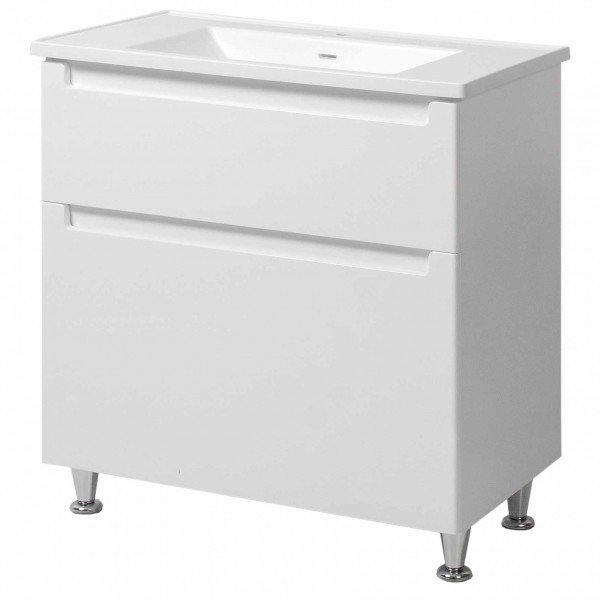 Тумба з умивальником 70см Ельба/Elba ЮВВІС Білий