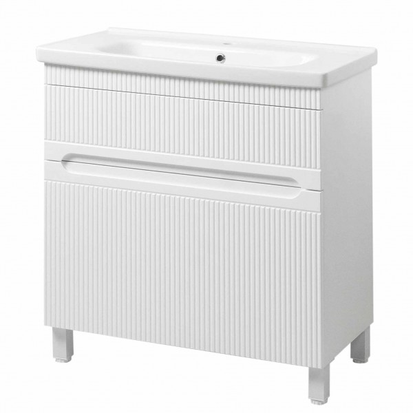 Тумба з умивальником 65см Aria ЮВВІС Білий матовий