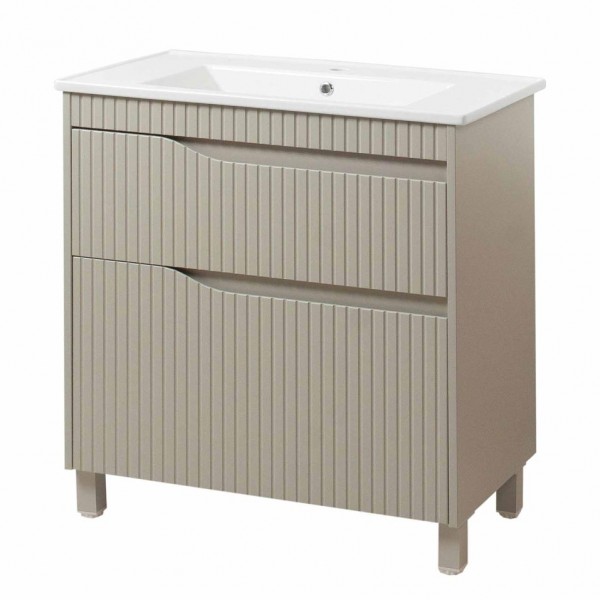 Тумба з умивальником 60см Florence ЮВВІС Мокко матовий