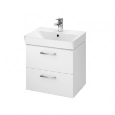 Тумба з умивальником 50см b384 lara mille slim 50 білий Cersanit