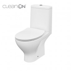 Унитаз компакт Cersanit Moduo 667 безободковый с сиденьем дюропласт микролифт