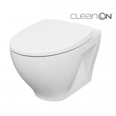 Унітаз підвісний Cersanit Moduo з кришкою дюропласт слім