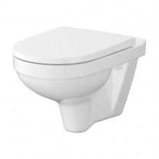 Унитаз подвесной Cersanit ZIP SIMPLE ON с сиденьем дюропласт