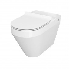 Унитаз напольный Cersanit CREA CL ON 010/020 овальный с сиденьем дюропласт микролифт