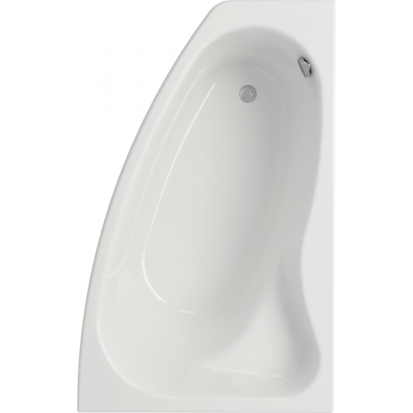 Ванная асимметричная Sicilia New 160x100 правая