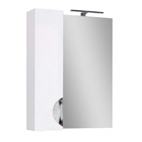 Зеркало с подсветкой и шкафчиком 70см Оскар ЮВВИС