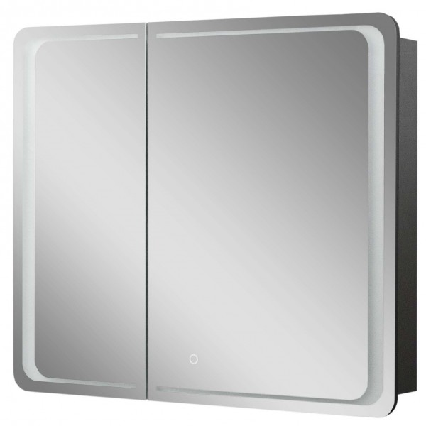 Зеркало со шкафчиком и подсветкой 70см Vivace ЮВВИС