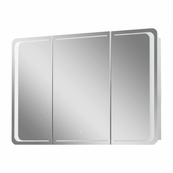 Зеркало со шкафчиком и подсветкой 100см Vivace ЮВВИС