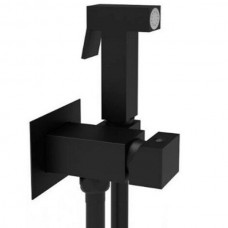 Гигиенический душ Paffoni Tweet Square Mix (ZDUP112NO) чёрный 