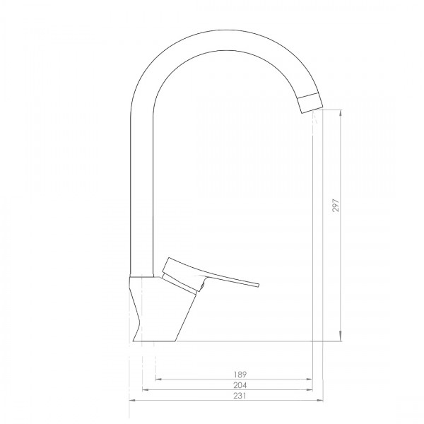 Змішувач для кухні PRIMERA Intera 2004110