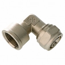 Угол 26 х 3/4" с внутренней резьбой для металлопластиковых труб REMER 495GF3426