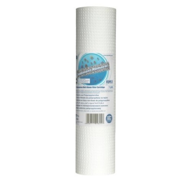 Картридж поліпропіленовий 2,5"x10" 1 мкм Aquafilter FCPS1