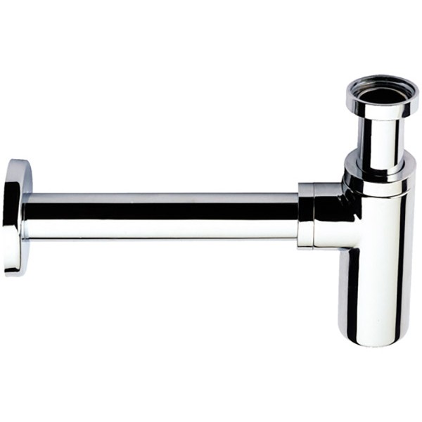 Сифон для раковини латунь хром REMER 958L