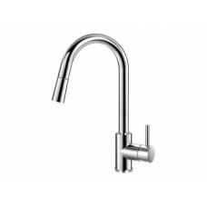 Смеситель для кухни с вытяжным изливом AQUA-WORLD Kitchen СМ40Кт.16