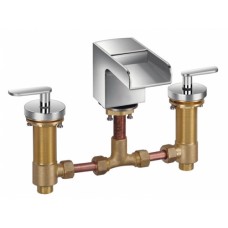 Змішувач для раковини на 3 отвори AQUA-WORLD Cascade СМ40Кд.17.4