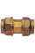 Муфта зажимная 40 мм для полиэтиленовой ПНД трубы латунная REMER 490RD4040