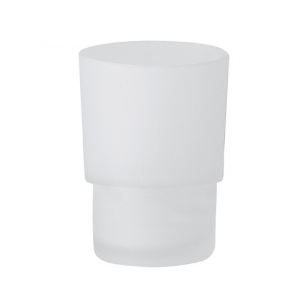 Стакан для зубных щеток стеклянный матовый REMER ACGL15