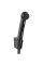 Гігієнічний ручний душ Hansgrohe 1jet, brushed black chrome (96907340)