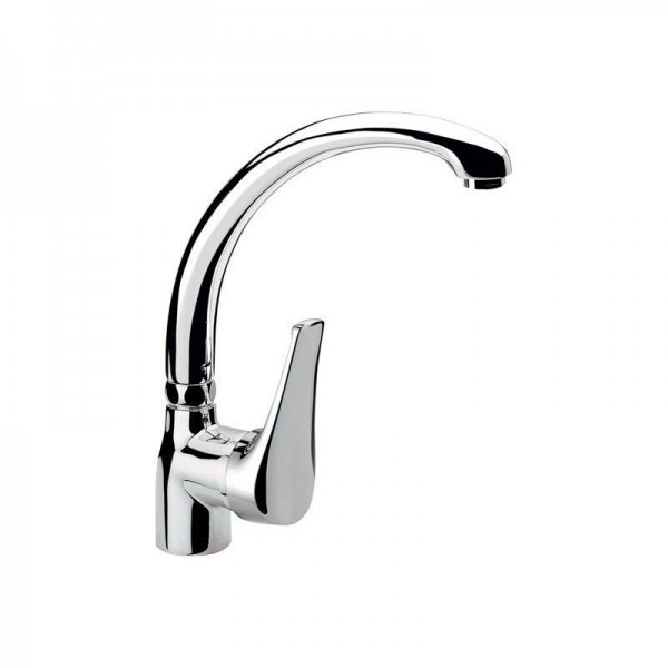 Змішувач для кухні одноважільний поворотний DANIEL R6618CR