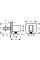 Подключение для шланга Hansgrohe Fixfit Porter E 26485000