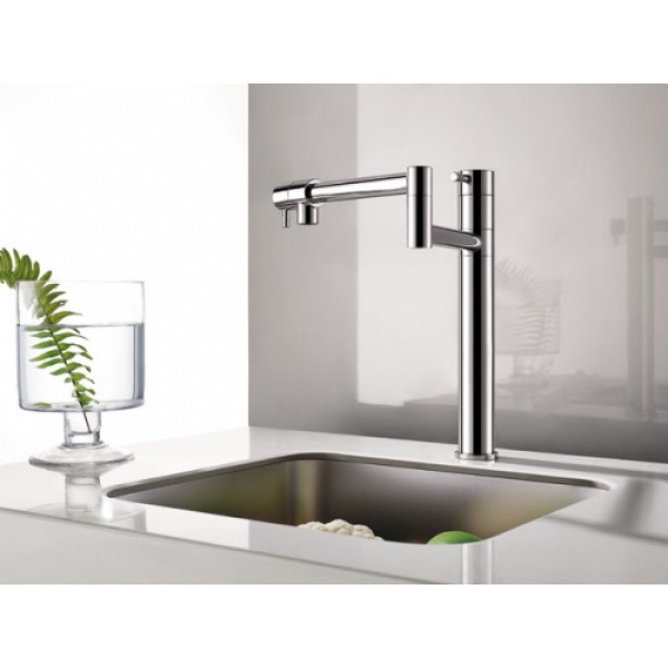 Смеситель для кухни с гибким изливом AQUA-WORLD СМ40Кт.16.2