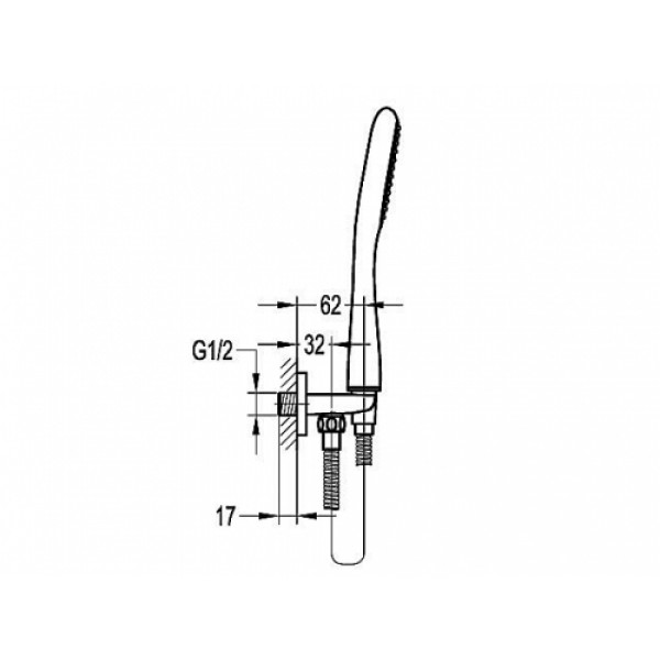 Душевой гарнитур AQUA-WORLD Modern СМ40Мд.1.6