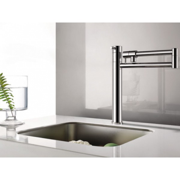 Смеситель для кухни с гибким изливом AQUA-WORLD СМ40Кт.16.2