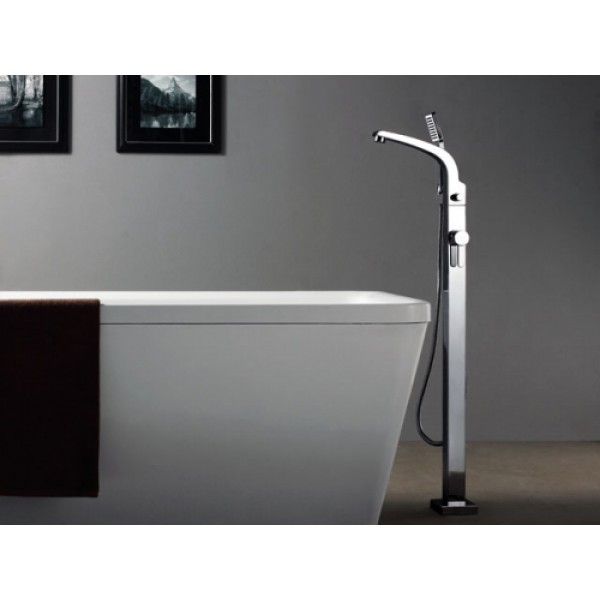Смеситель для ванны напольный AQUA-WORLD Serena СМ40Сн.12.2