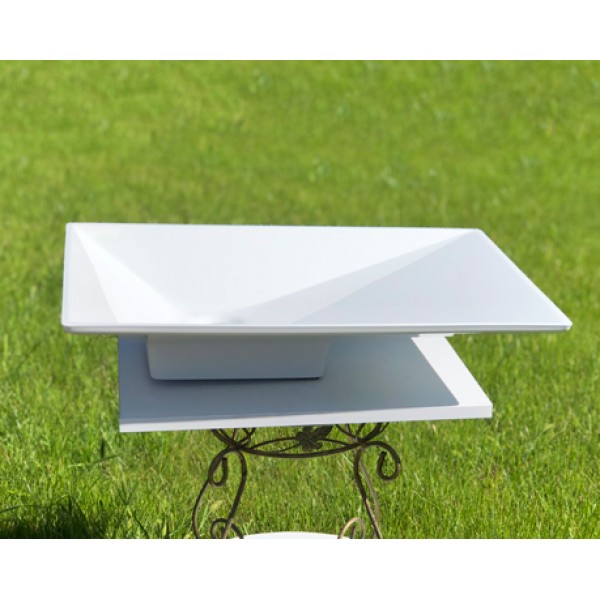 Умывальник накладной 600 х 400 мм белый Snail 120A100