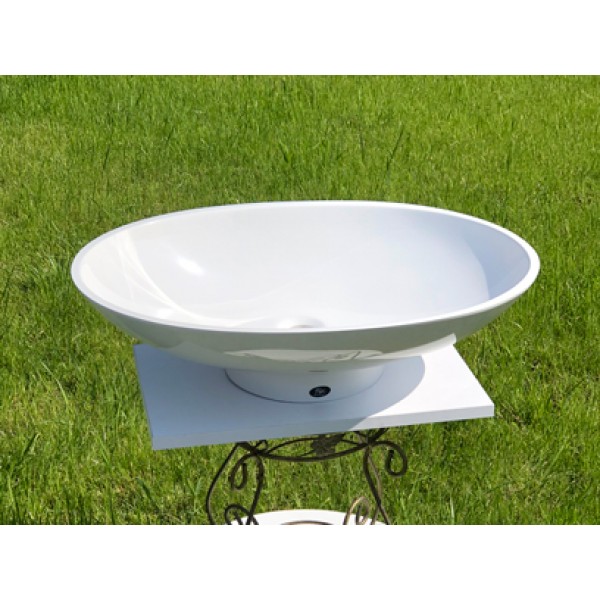 Умывальник накладной 630 х 445 мм белый Snail 103A100