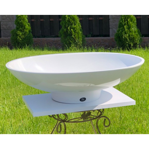 Умывальник накладной 630 х 445 мм белый Snail 103A100