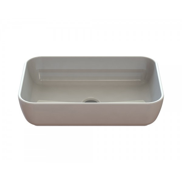 Умывальник накладной 540 х 380 мм белый Snail 176A100