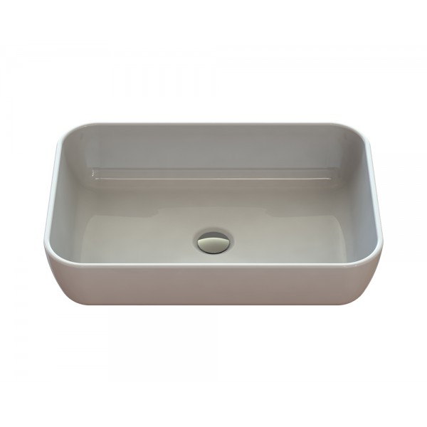 Умывальник накладной 540 х 380 мм белый Snail 176A100