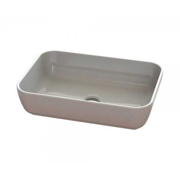 Умывальник накладной 540 х 380 мм белый Snail 176A100