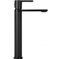 Змішувач для раковини REA FLIP BLACK чорний високий