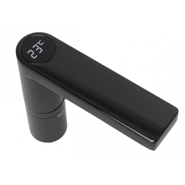 Змішувач для раковини REA AMAR LCD BLACK чорний низький