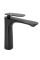 Смеситель для раковины (умывальника) REA BERG BLACK черный низкий